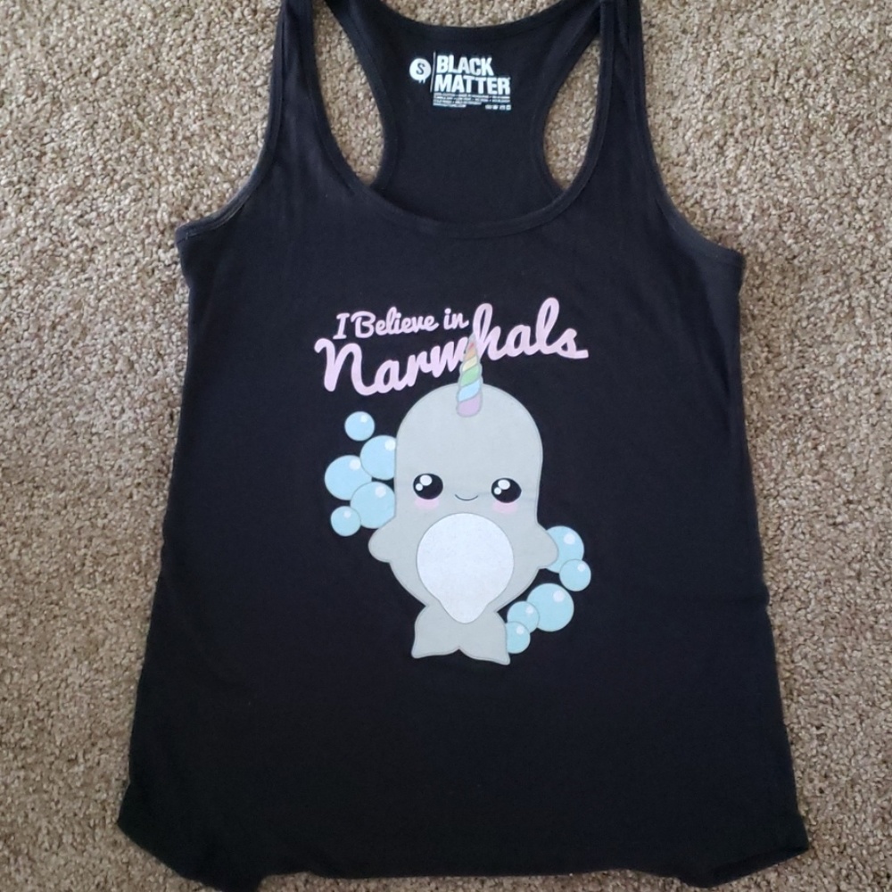 "I Believe in Narwhals" Tank